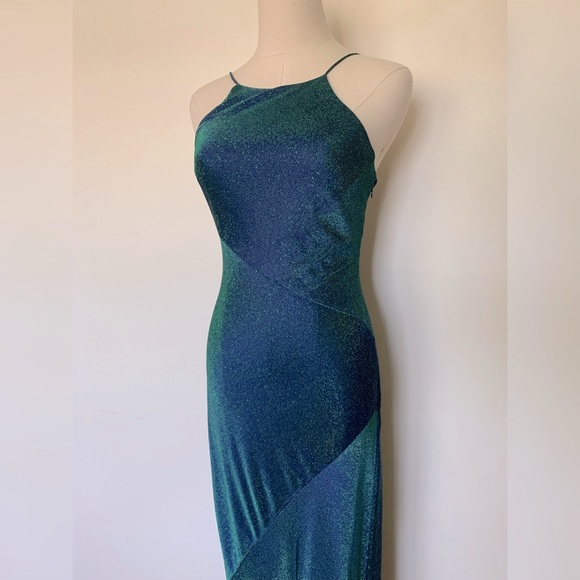 🧜‍♀️🌊Mermaid Maxi Dress💙 - Picture 3 of 9